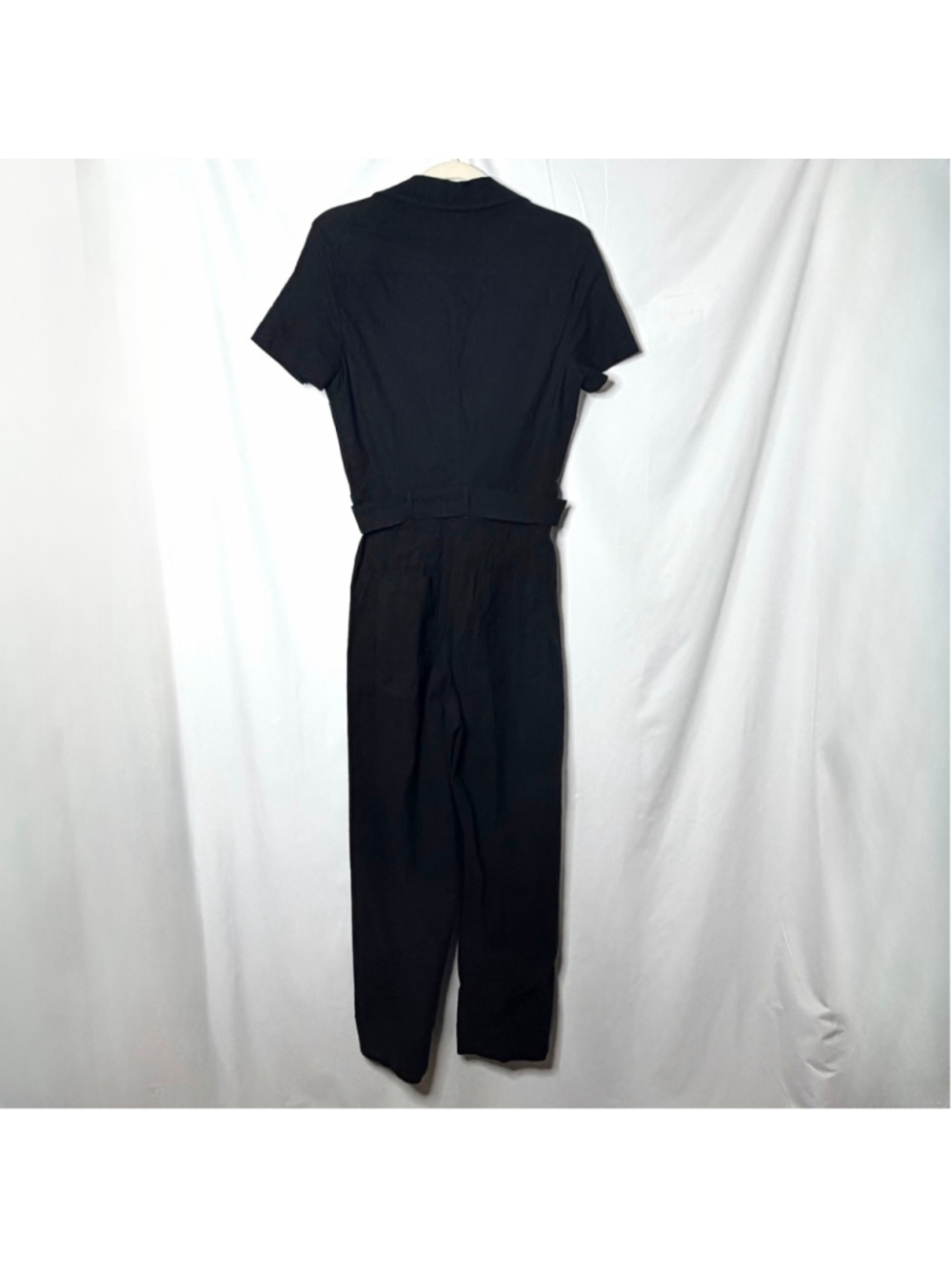 Maeve by Anthropologie Black The Colette Weekend Jumpsuit Size 6 - Picture 5 of 9